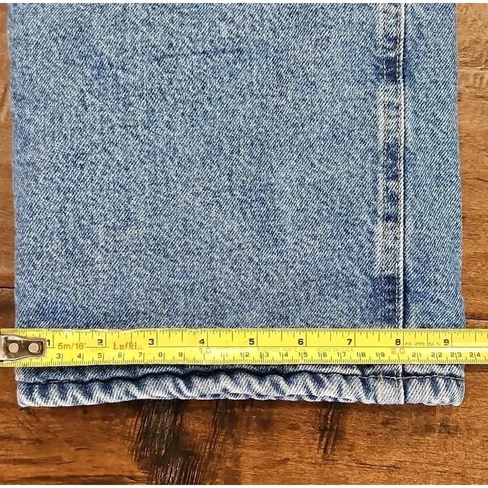 VTG Mens Wrangler Rugged Wear Thermal Jeans 40×30 - 3M Thinsulate Lining Fleece